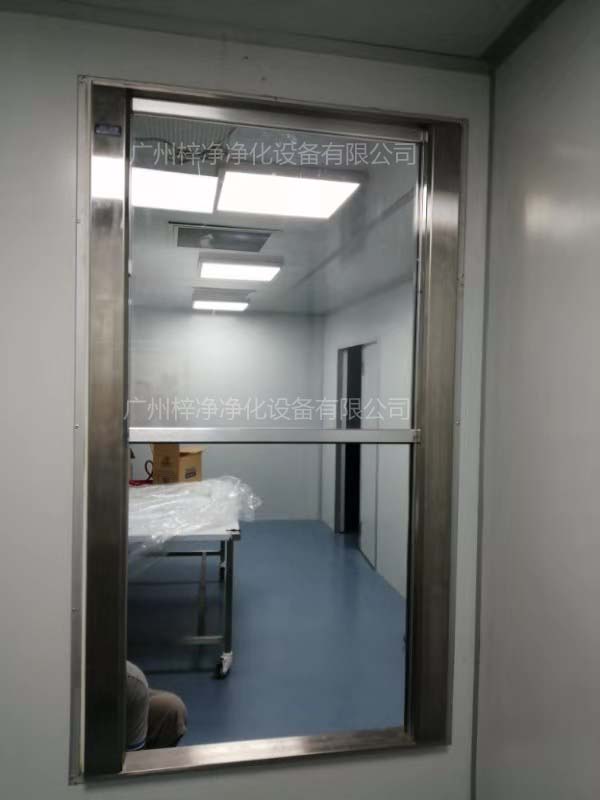 單門升降電動傳遞窗安裝現場 單門升降電動傳遞窗安裝現場