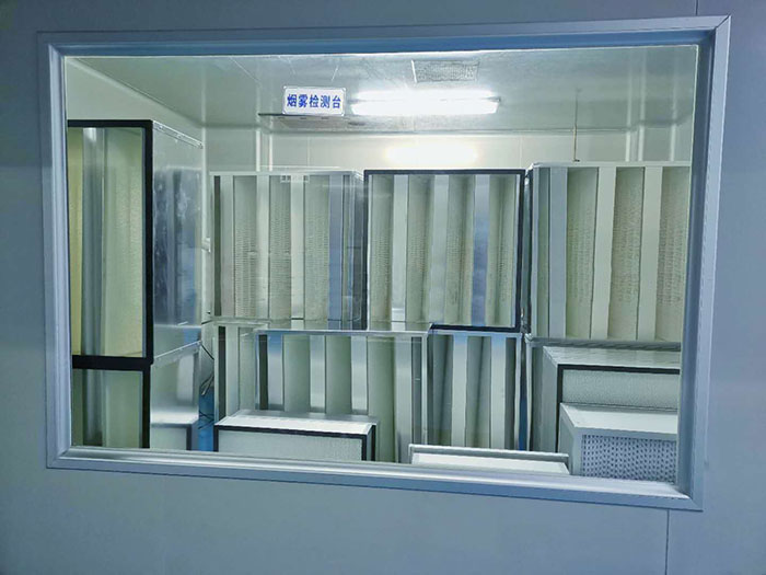 空氣過濾器生產檢測室 空氣過濾器生產檢測室