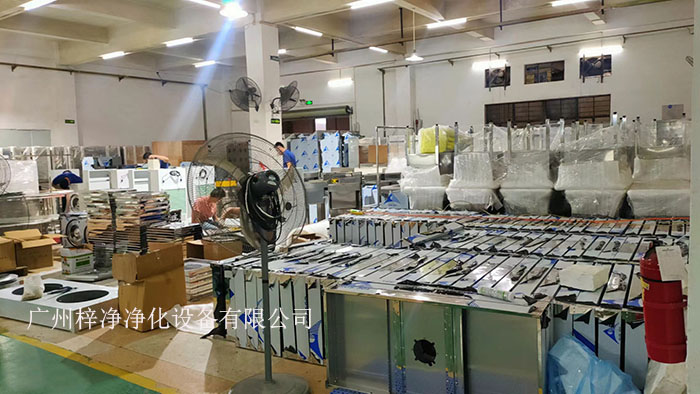 FFU制作現(xiàn)場實拍圖 群控FFU|電腦群控ffu|FFU遙控控制系統(tǒng)